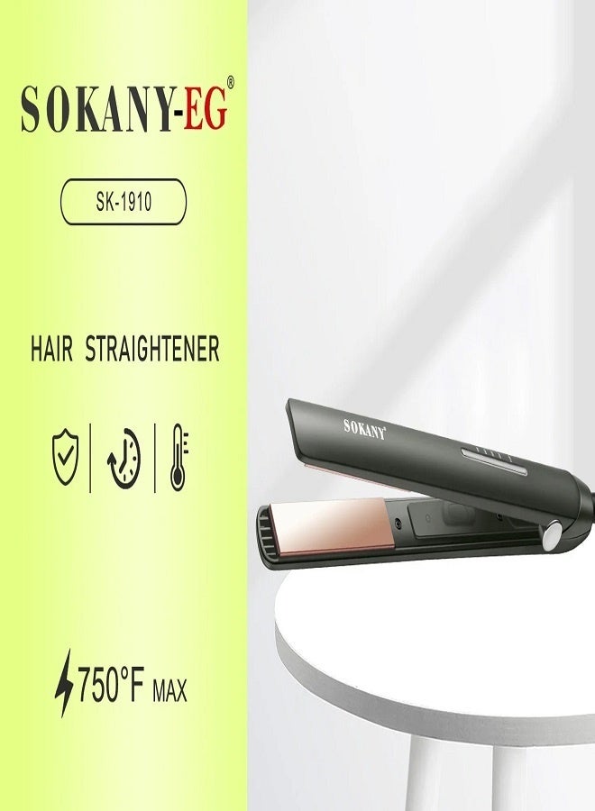 sokany SK-1910 Professional Hair Straightener 750F-50W - Image 2